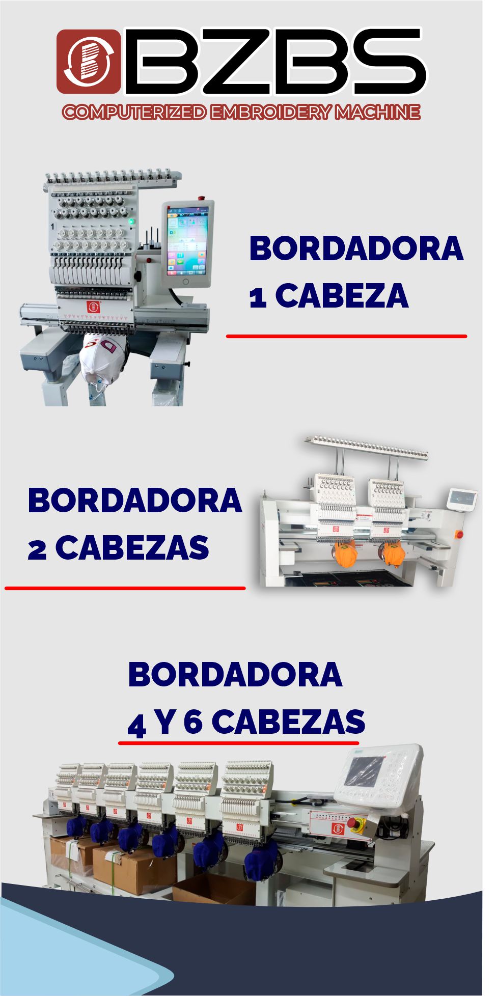 Maquina Bordadora BZBS